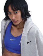 Nike Свободно худи Phoenix с цип Светлосив меланж