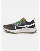 Nike Текстилни обувки React Pegasus 4 за трейл - Бял/Черен/Каки