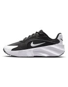 Nike Текстилни спортни обувки Aura Edge с еко кожа Черен