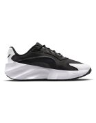 Nike Текстилни спортни обувки Aura Edge с еко кожа Черен