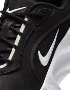 Nike Текстилни спортни обувки Aura Edge с еко кожа Черен