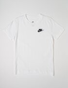 Nike Тениска Futura с овално деколте Бял