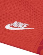Nike Тениска и къс панталон - 2 части Червен/Черен/Бял