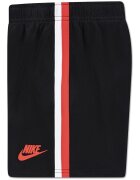 Nike Тениска и къс панталон - 2 части Червен/Черен/Бял