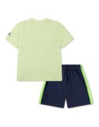 Nike Тениска и къс панталон - 2 части Тъмносин/Шам фъстък зелено