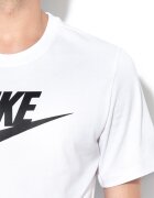 Nike Тениска Icon Futura с лого Бял/Черен
