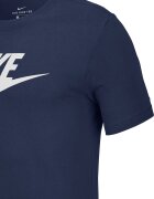 Nike Тениска Icon Futura с лого Тъмносин