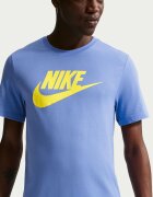 Nike Тениска Icon Futura с лого Жълт/Лавандула