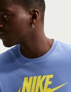 Nike Тениска Icon Futura с лого Жълт/Лавандула