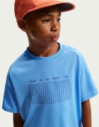 Nike Тениска Multi SS Love с лого Тюркоаз