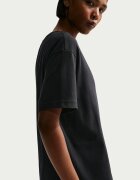 Nike Тениска с лого Черен/Бял