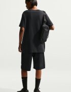 Nike Тениска с лого Черен/Бял