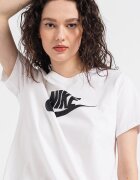 Nike Тениска с лого Essentials Бял