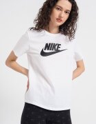 Nike Тениска с лого Essentials Бял