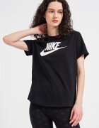 Nike Тениска с лого Essentials Черен