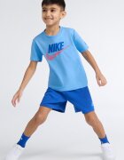 Nike Тениска с лого и къс панталон - 2 части Червен/Пастелносин/Кралско Синьо