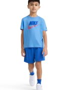 Nike Тениска с лого и къс панталон - 2 части Червен/Пастелносин/Кралско Синьо