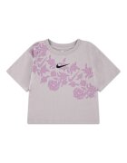 Nike Тениска с лого Прашен люляк/Магента