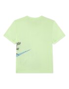 Nike Тениска с лого Тъмносин/Избеляло черно/Бледозелен