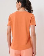 Nike Тениска Sportswear Essentials с лого Розова сьомга/Бял