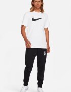 Nike Тениска Sportswear Swoosh с лого Бял