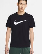 Nike Тениска Sportswear Swoosh с лого Черен