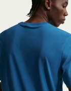 Nike Тениска Sportswear Swoosh с лого Лайм зелено/Син