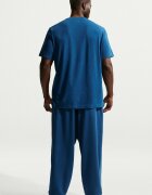Nike Тениска Sportswear Swoosh с лого Лайм зелено/Син