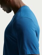 Nike Тениска Sportswear Swoosh с лого Лайм зелено/Син