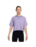 Nike Тениска W NK DF HERITAGE SS CROP TEE-HJ3640-515