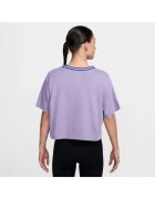 Nike Тениска W NK DF HERITAGE SS CROP TEE-HJ3640-515
