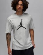 Nike Тениска за баскетбол с шарка Черен/Светлосив меланж