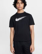 Nike Тренировъчна тениска Multi Бял/Черен