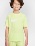 Nike Тренировъчна тениска Multi Бял/Лайм зелено