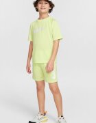 Nike Тренировъчна тениска Multi Бял/Лайм зелено