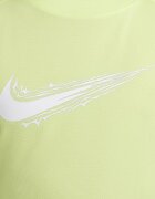 Nike Тренировъчна тениска Multi Бял/Лайм зелено
