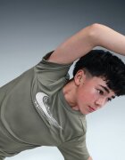 Nike Тренировъчна тениска Multi Каки