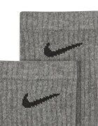Nike Тренировъчни дълги чорапи Everyday - 6 чифта Черен/Сив меланж
