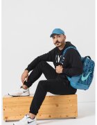 Nike Тренировъчно худи с лого - Бял/Черен
