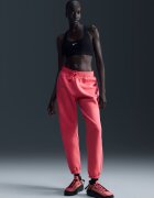 Nike Тренировън сутиен с изрязан гръб Бял/Черен