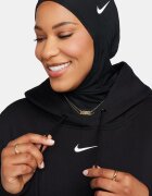 Nike Уголемено худи Phoenix с джоб кенгуру Черен