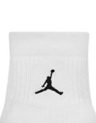 Nike Унисекс баскетболни чорапи - 3 чифта Бял