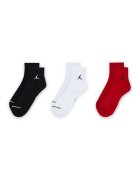 Nike Унисекс баскетболни чорапи - 3 чифта Червен/Бял/Черен