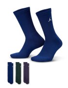 Nike Унисекс баскетболни чорапи - 3 чифта Зелен/Тъмнозелен/Бледовиолетов