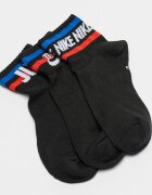 Nike Унисекс чорапи Everyday Essential - 3 чифта Черен