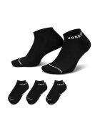 Nike Унисекс чорапи Jordan с лого - 3 чифта Черен
