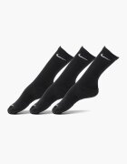 Nike Унисекс фитнес чорапи Everyday Plus - 3 чифта Черен