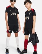 Nike Унисекс футболна тениска LFC с лого и контрасти Червен/Черен