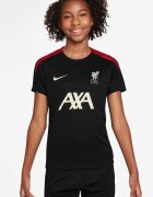 Nike Унисекс футболна тениска LFC с лого и контрасти Червен/Черен