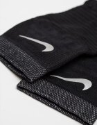 Nike Унисекс къси чорапи за бягане Бял/Черен